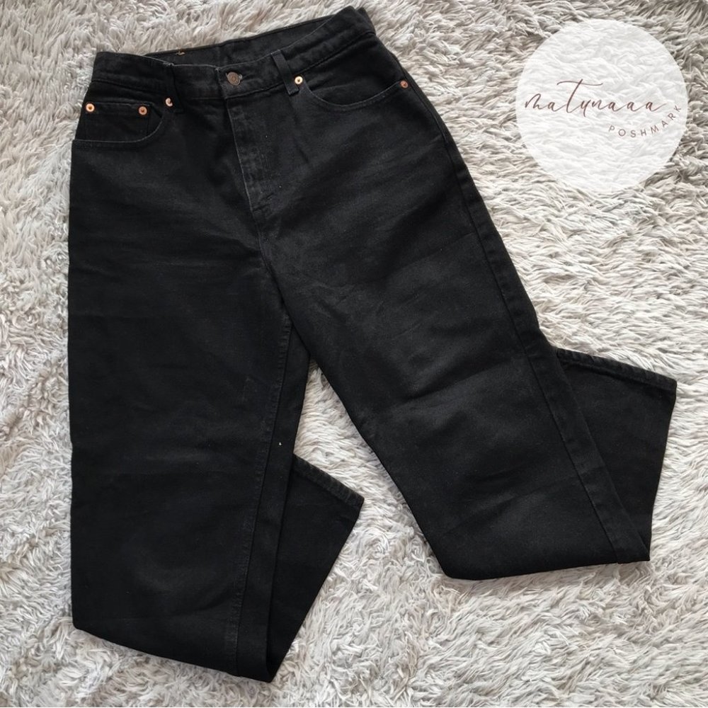 Vintage Levi's 551 Relaxed Fit Tapered Leg Denim Jean 10 Short